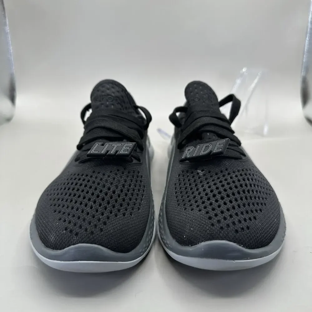 Women's Crocs LiteRide 360 Pacer Sneakers Shoes Black Size 5 US **EXCELLENT** - Picture 3 of 9